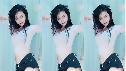 G&aacute;i Trung Quốc nhảy m&aacute;i nh&agrave; đang ch&aacute;y