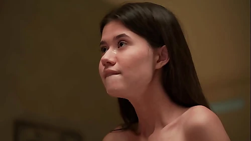 Petite 18 Year Old Girls in Action - Lesbian Hardcore Sex with LOTS of Fingering Pussy Eating & Squirting